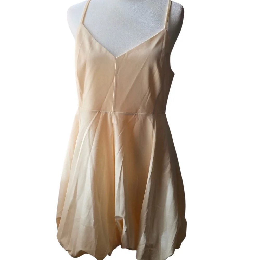 Rebecca Taylor Women's Bubble-Hem Dress Size 8